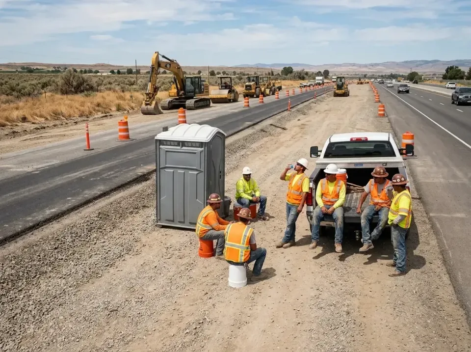 highway-road-construction-crew-007 — frequently asked questions, Porta Potty and Restroom Rentals in Lisbon, ME